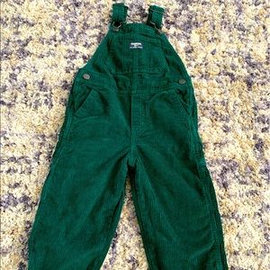 Oshkosh 3T green overalls